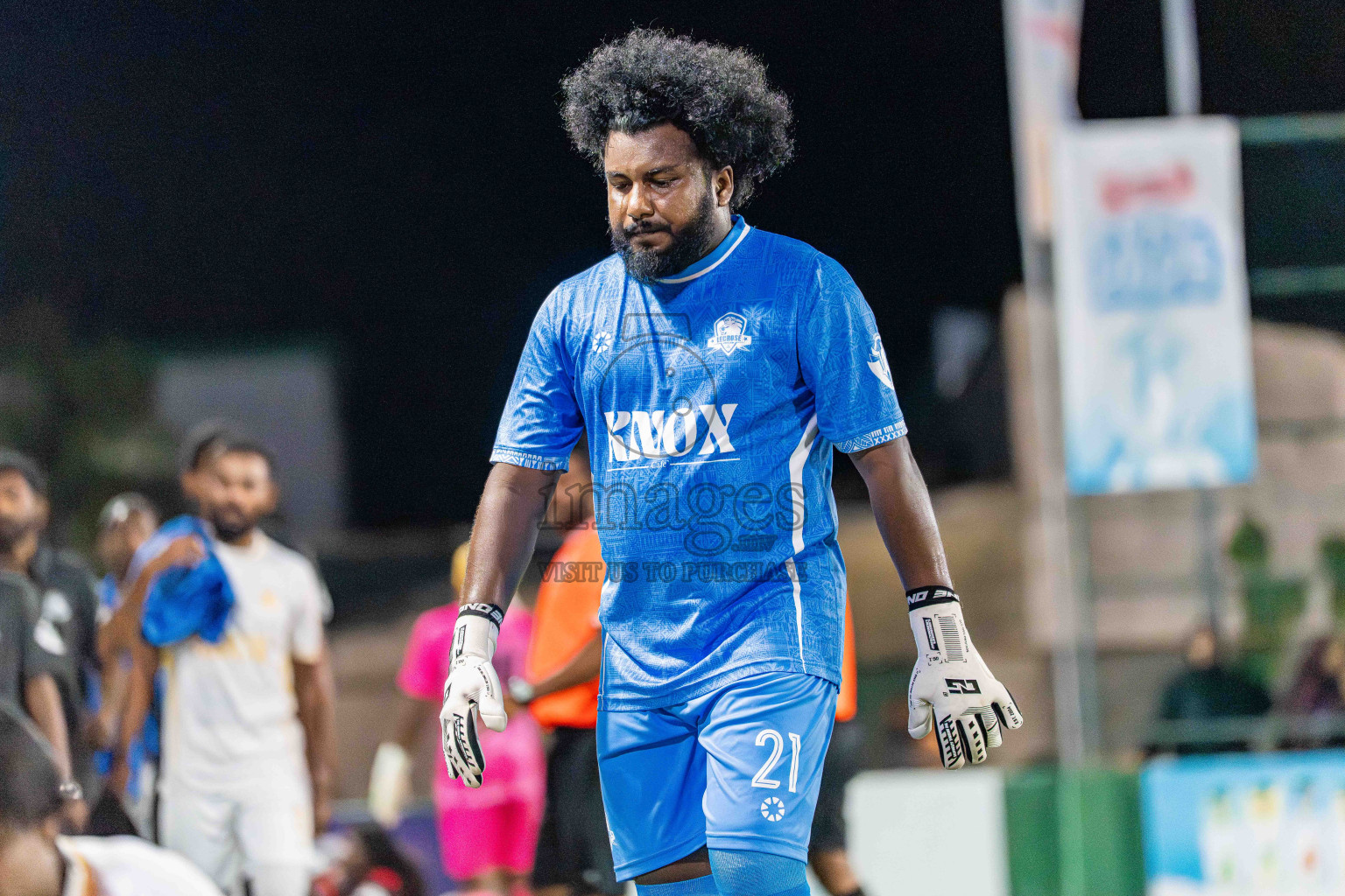 Lecrose VS BGSC in Day 4 - Fonadhoo Youth Futsal Challenge 2025 held in Fonadhoo Futsal Stadium, L. Fonadhoo, Maldives on Wednesday, 29th October 2025 Photos: Arif Rasheed / images.mv