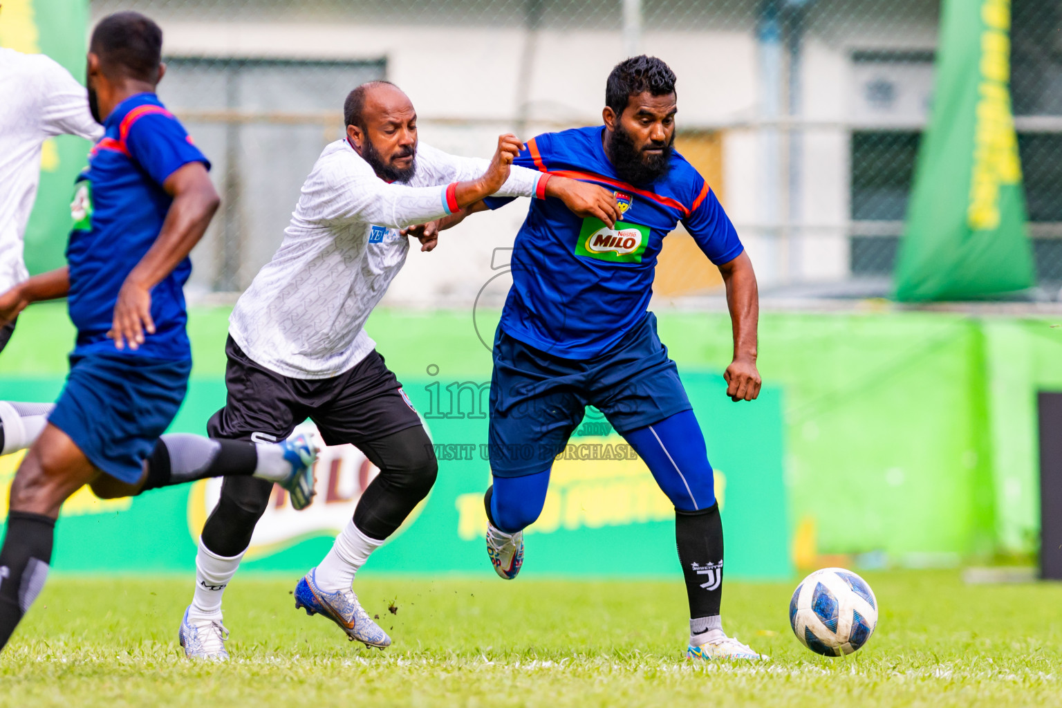 Day 2 of MILO Soccer 7 v 7 Championship 2024 was held at Henveiru Stadium in Male', Maldives on Friday, 24th April 2024. Photos: Nausham Waheed / images.mv