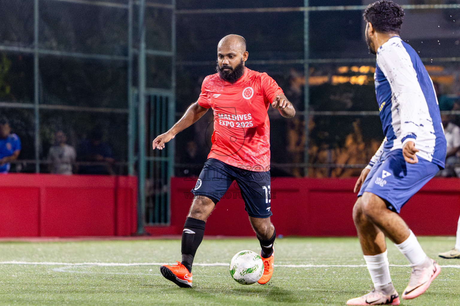 Trade Club vs Villa Travels in Day 3 of Office League 2025 was held on Friday, 18th April 2025 in Hulhumale', Maldives. Photos: Nausham Waheed / images.mv