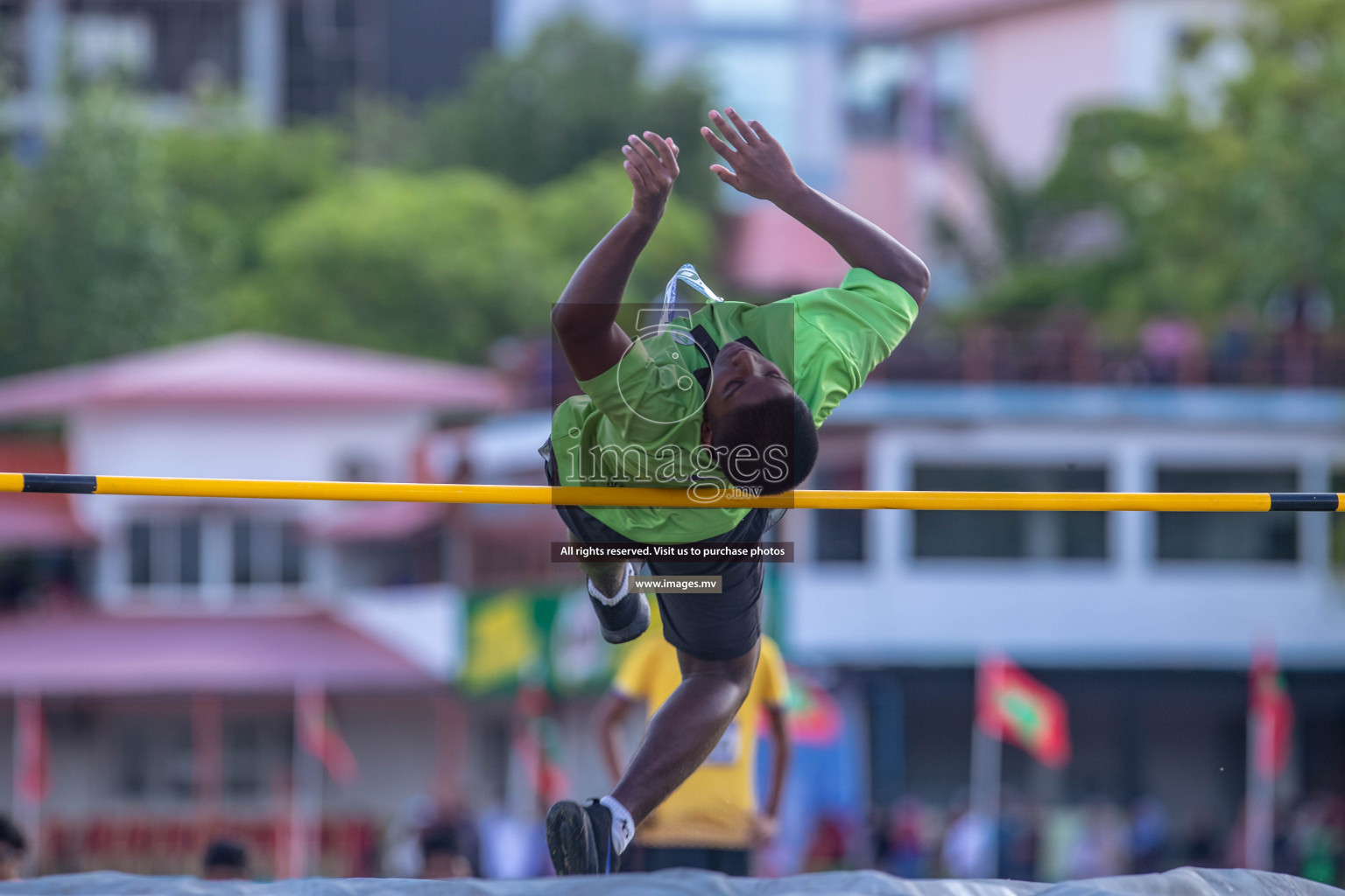 Day 1 of Inter-School Athletics Championship held in Male', Maldives on 22nd May 2022. Photos by: Nausham Waheed / images.mv