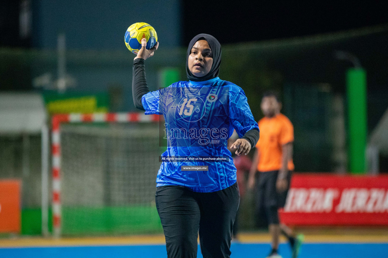 Day 2 of 6th MILO Handball Maldives Championship 2023, held in Handball ground, Male', Maldives on Friday, 21st May 2023 Photos: Nausham Waheed/ Images.mv