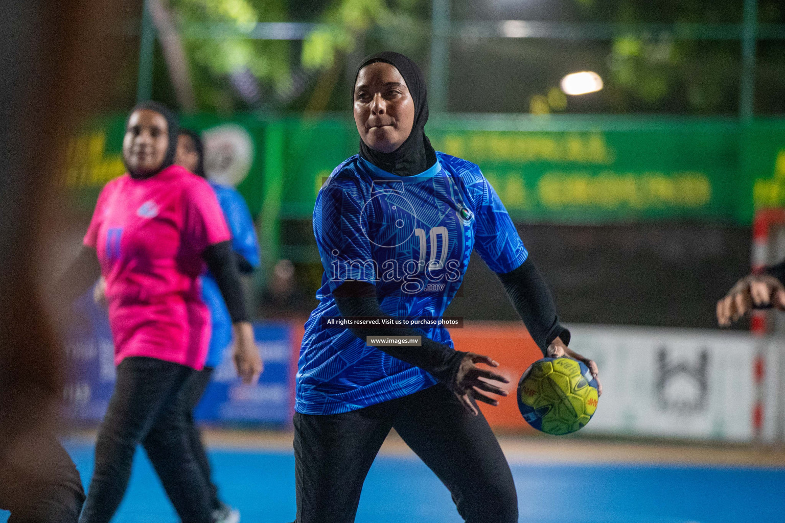 Day 8 of 6th MILO Handball Maldives Championship 2023, held in Handball ground, Male', Maldives on 27th May 2023 Photos: Nausham Waheed/ Images.mv