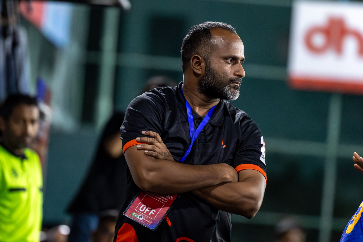 Customs RC vs Dhiraagu in Club Maldives Cup 2024 held in Rehendi Futsal Ground, Hulhumale', Maldives on Saturday, 28th September 2024. Photos: Ismail Thoriq / images.mv