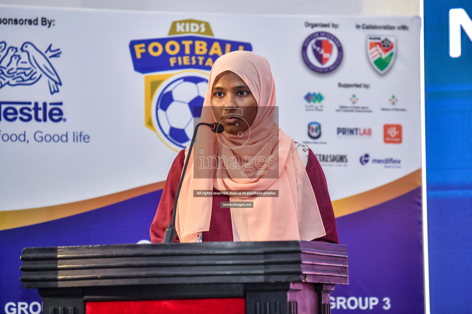 Milo Kids Football Fiesta 2022 Meeting was held in dharubaaruge', Maldives on Sunday, 16th October 2022. Photos: Nausham Waheed/ images.mv