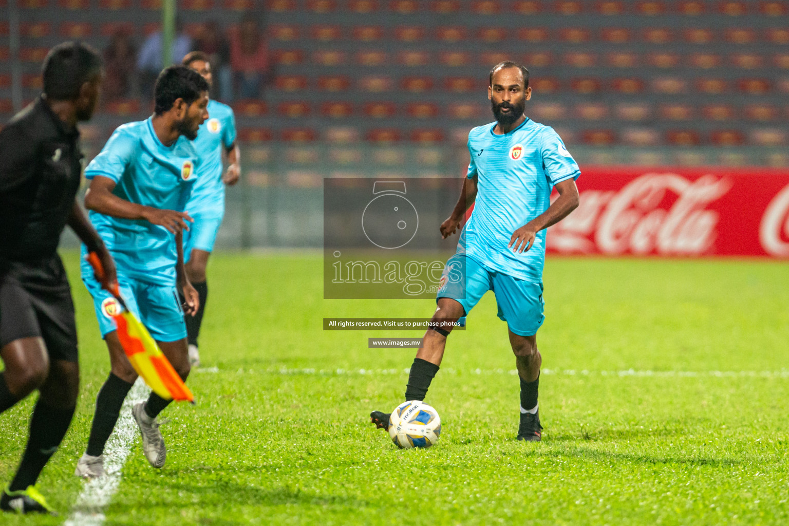 Club Valencia vs United Victory in the President's Cup 2021/2022 held in Male', Maldives on 19 December 2021