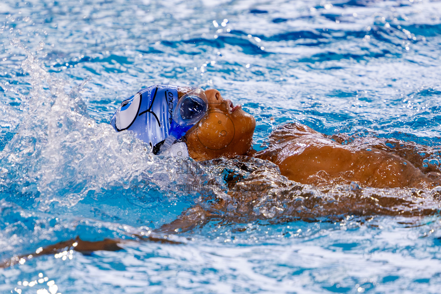 Day 1 of BML 5th National Swimming Kids Festival 2024 held in Hulhumale', Maldives on Monday, 18th November 2024. Photos: Nausham Waheed / images.mv