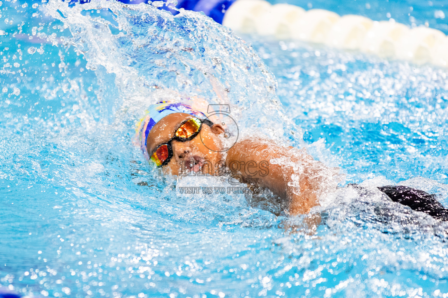 Day 2 of BML 6th National Kids Swimming Kids Festival 2025 held in Hulhumale', Maldives on Tuesday, 4th November 2024. Photos: Mohamed Mahfooz Moosa / images.mv