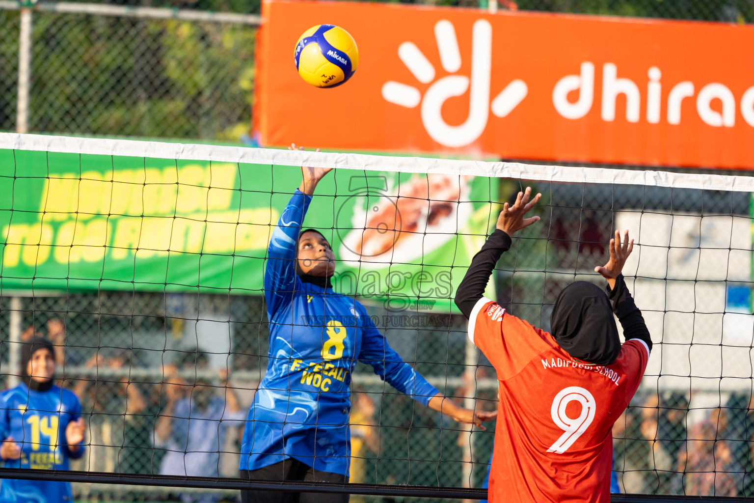 Day 10 of Interschool Volleyball Tournament 2024 was held in Ekuveni Volleyball Court at Male', Maldives on Sunday, 1st December 2024.
Photos: Ismail Thoriq / images.mv