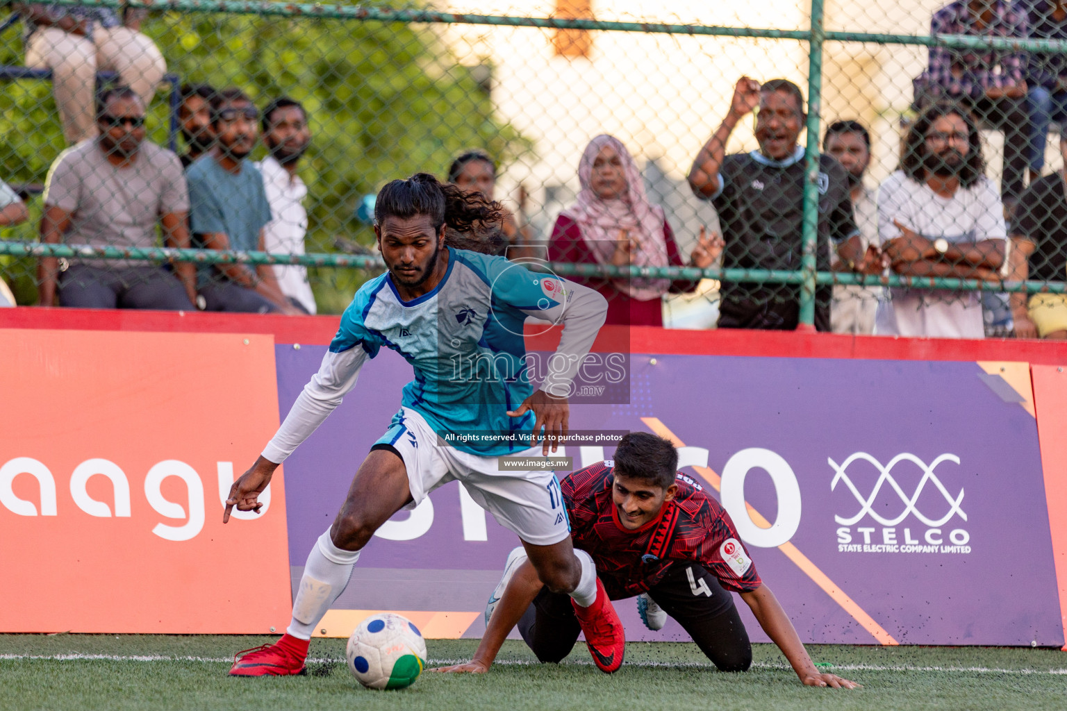 MACL vs Police Club in Club Maldives Cup 2023 held in Hulhumale, Maldives, on Saturday, 22nd July 2023. Photos: Hassan Simah / images.mv