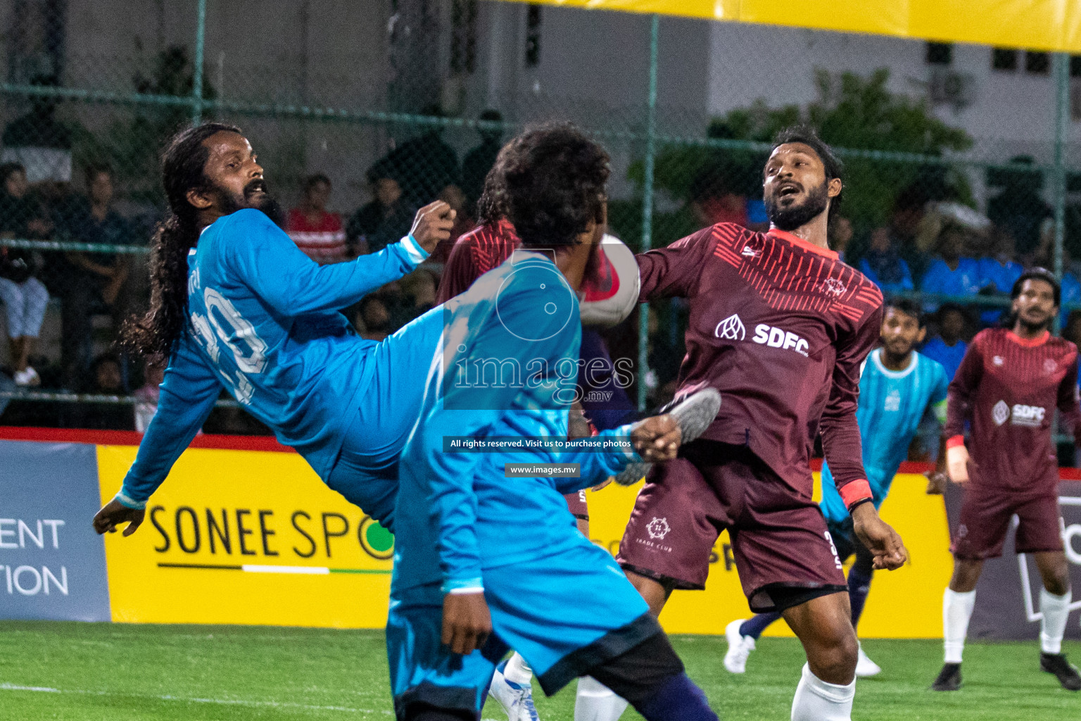 MACL vs Trade Club in Club Maldives Cup 2022 was held in Hulhumale', Maldives on Sunday, 9th October 2022. Photos: Hassan Simah / images.mv