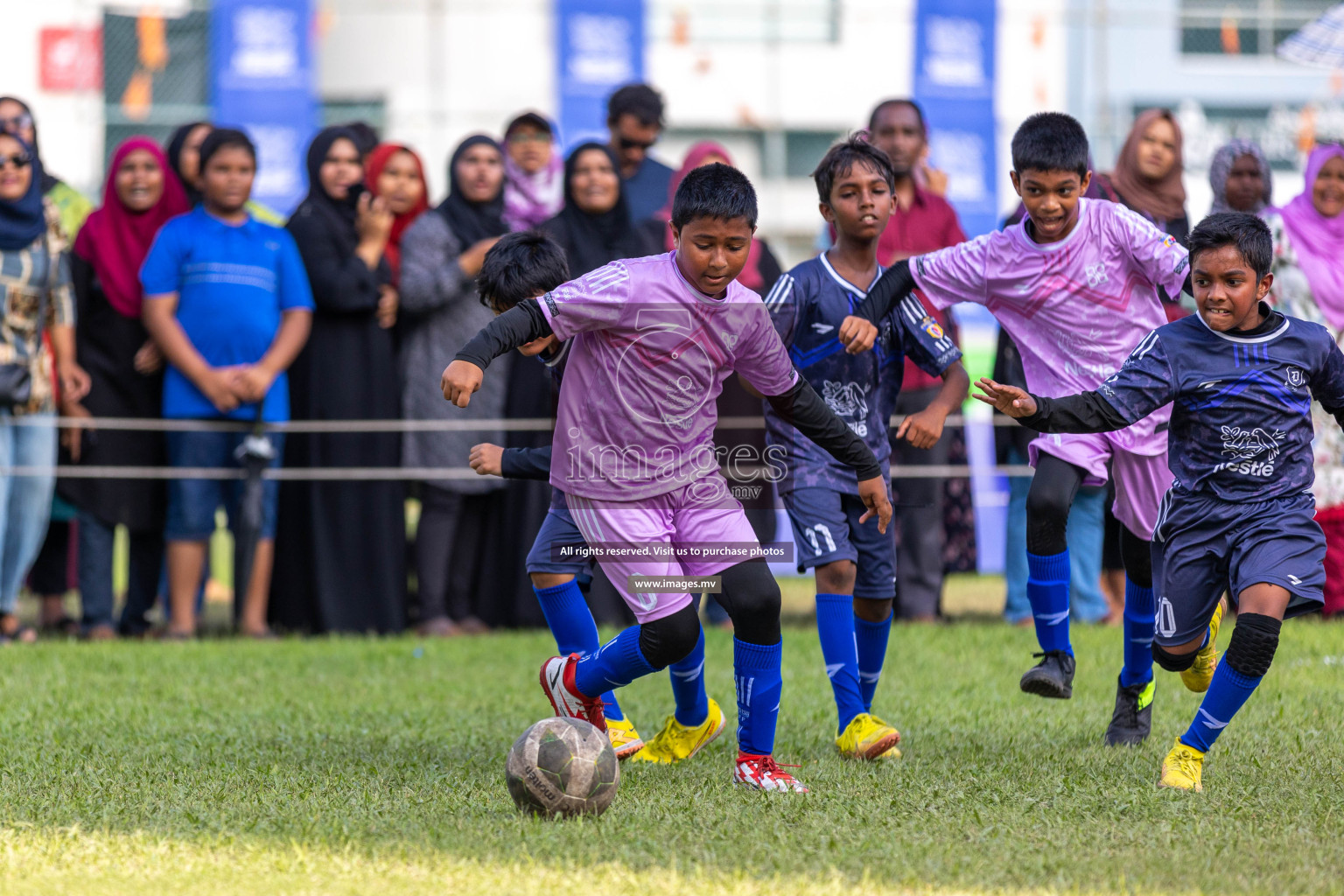 Day 2 of Nestle kids football fiesta, held in Henveyru Football Stadium, Male', Maldives on Thursday, 12th October 2023 Photos: Ismail Thoriq / Images.mv