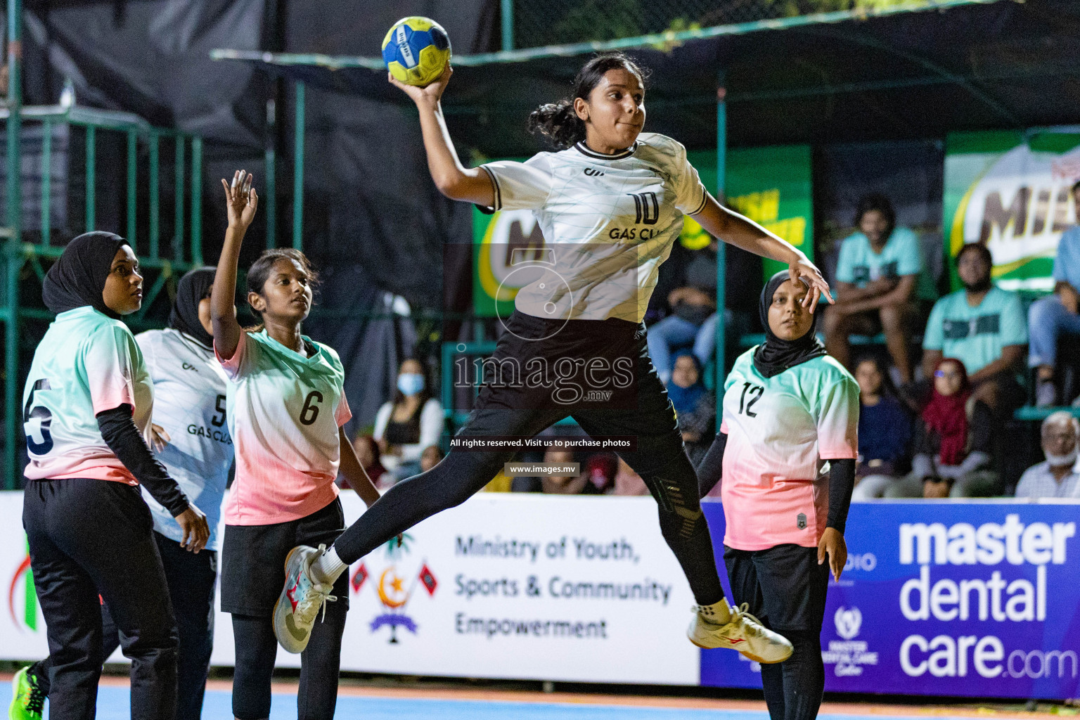 Day 4 of 7th Inter-Office/Company Handball Tournament 2023, held in Handball ground, Male', Maldives on Monday, 18th September 2023 Photos: Nausham Waheed/ Images.mv