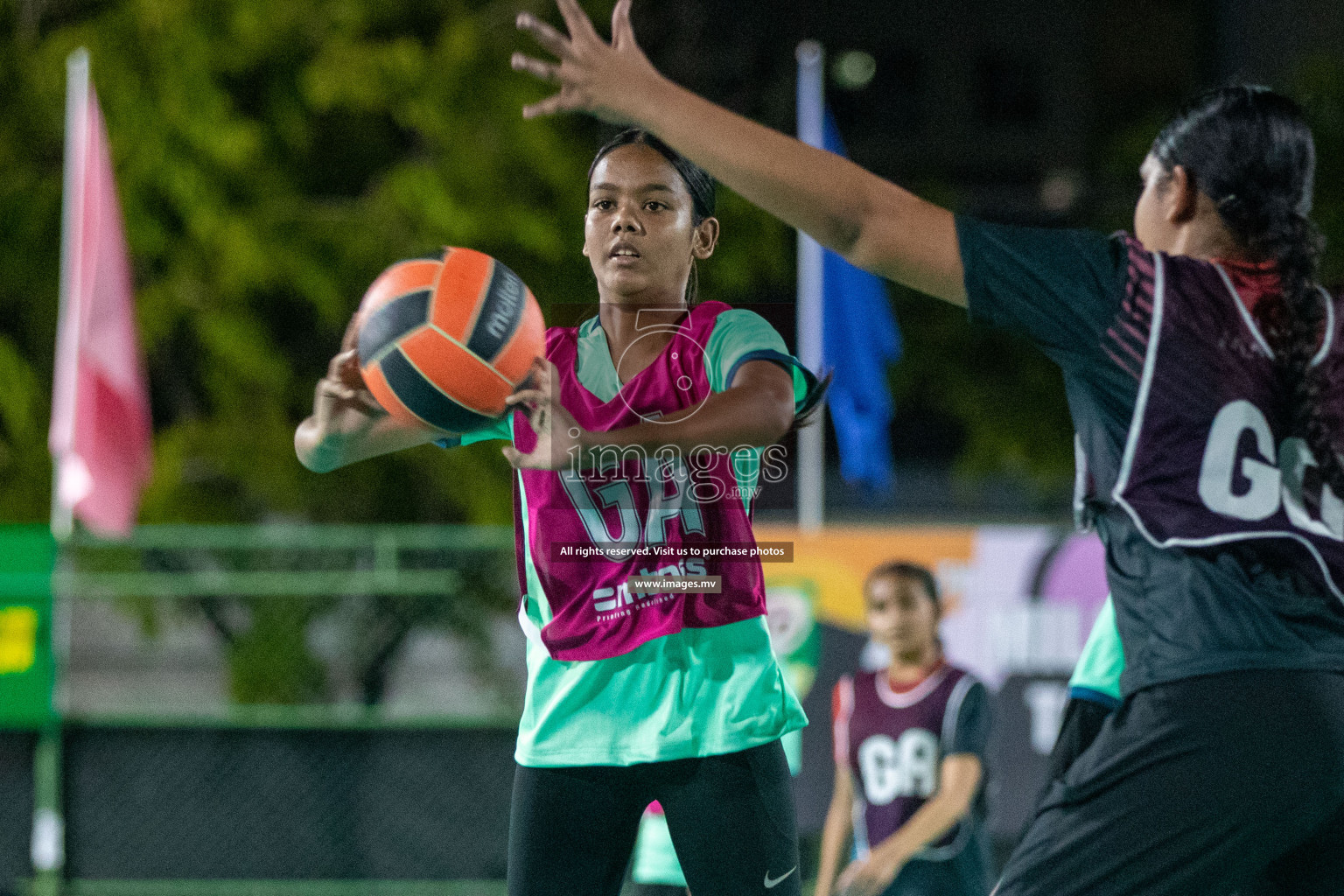 Day 1 of 20th Milo National Netball Tournament 2023, held in Synthetic Netball Court, Male', Maldives on 29th May 2023 Photos: Nausham Waheed/ Images.mv