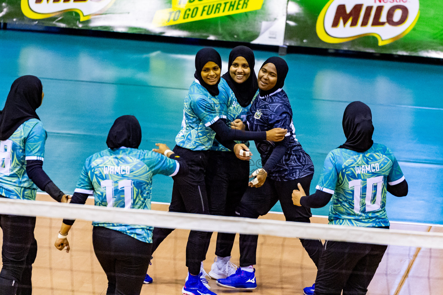 Final of Women's Division of Milo VAM Cup 2024 held in Male', Maldives on Saturday, 13th July 2024 at Social Center Indoor Hall Photos By: Nausham Waheed / images.mv