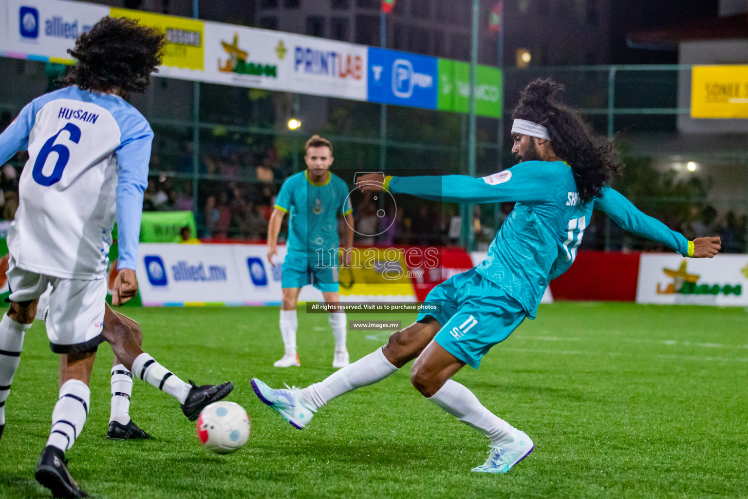 WAMCO vs MIFCO RC in Club Maldives Cup 2022 was held in Hulhumale', Maldives on Monday, 17th October 2022. Photos: Hassan Simah/ images.mv