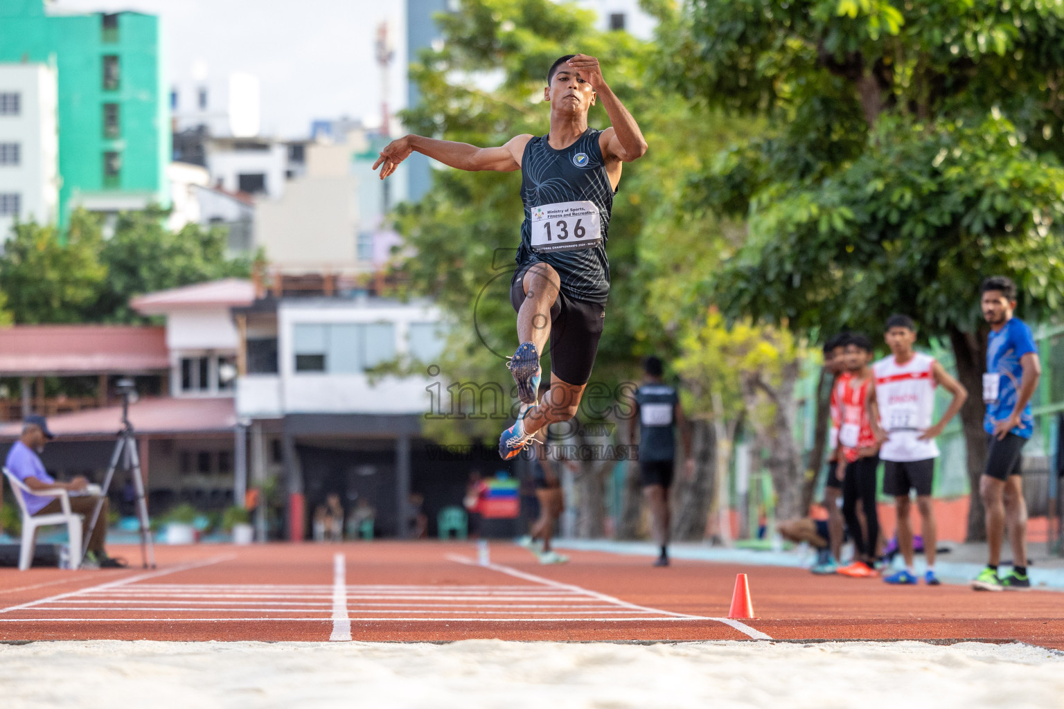 Day 3 of 33rd National Athletics Championship was held in Ekuveni Track at Male', Maldives on Saturday, 7th September 2024.
Photos: Suaadh Abdul Sattar / images.mv