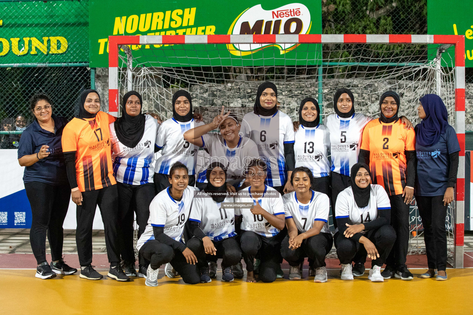 Final of Milo 6th Inter Office Handball Tournament 2022 - Photos by Nausham Waheed & Hassan Simah