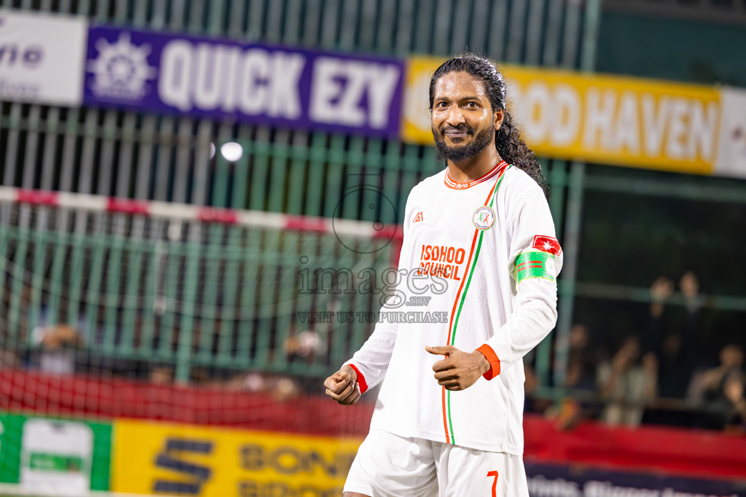 L Gan vs L Isdhoo in Laamu Atoll Finals Day 26 of Golden Futsal Challenge 2025 was held on Thursday , 30th January 2025, in Hulhumale', Maldives. Photos: Ismail Thoriq / images.mv