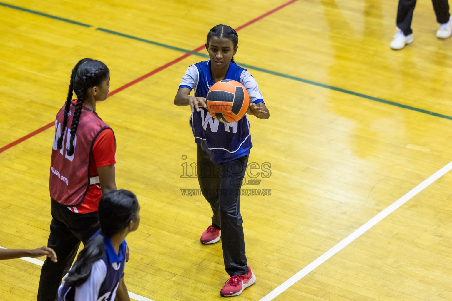 Day 8 of 25th Inter-School Netball Tournament was held in Social Center at Male', Maldives on Sunday, 18th August 2024.