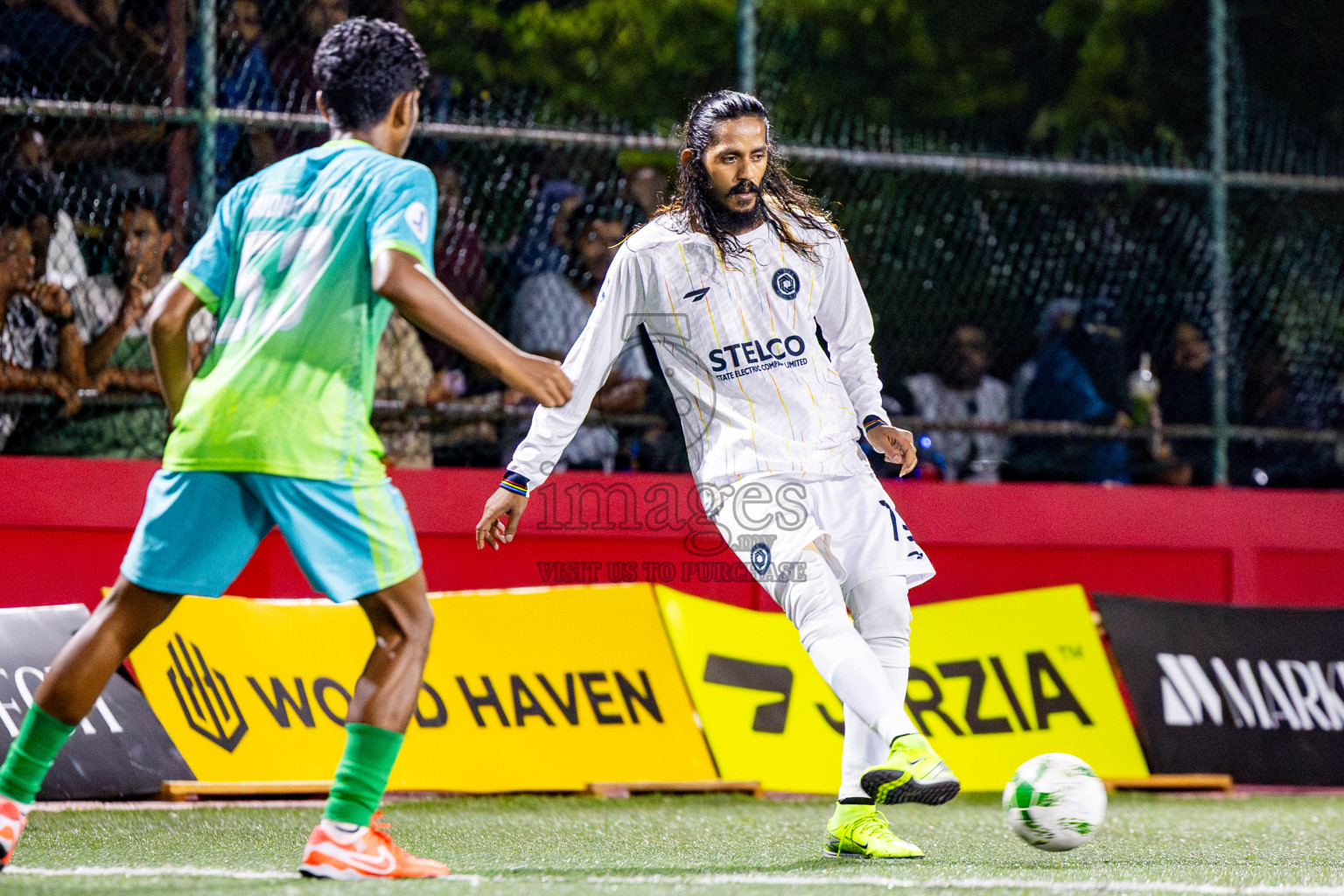 Club WAMCO vs STELCO RC in Semi Finals of Office League 2025 was held on Monday, 5th May 2025 in Hulhumale', Maldives. Photos: Nausham Waheed / images.mv