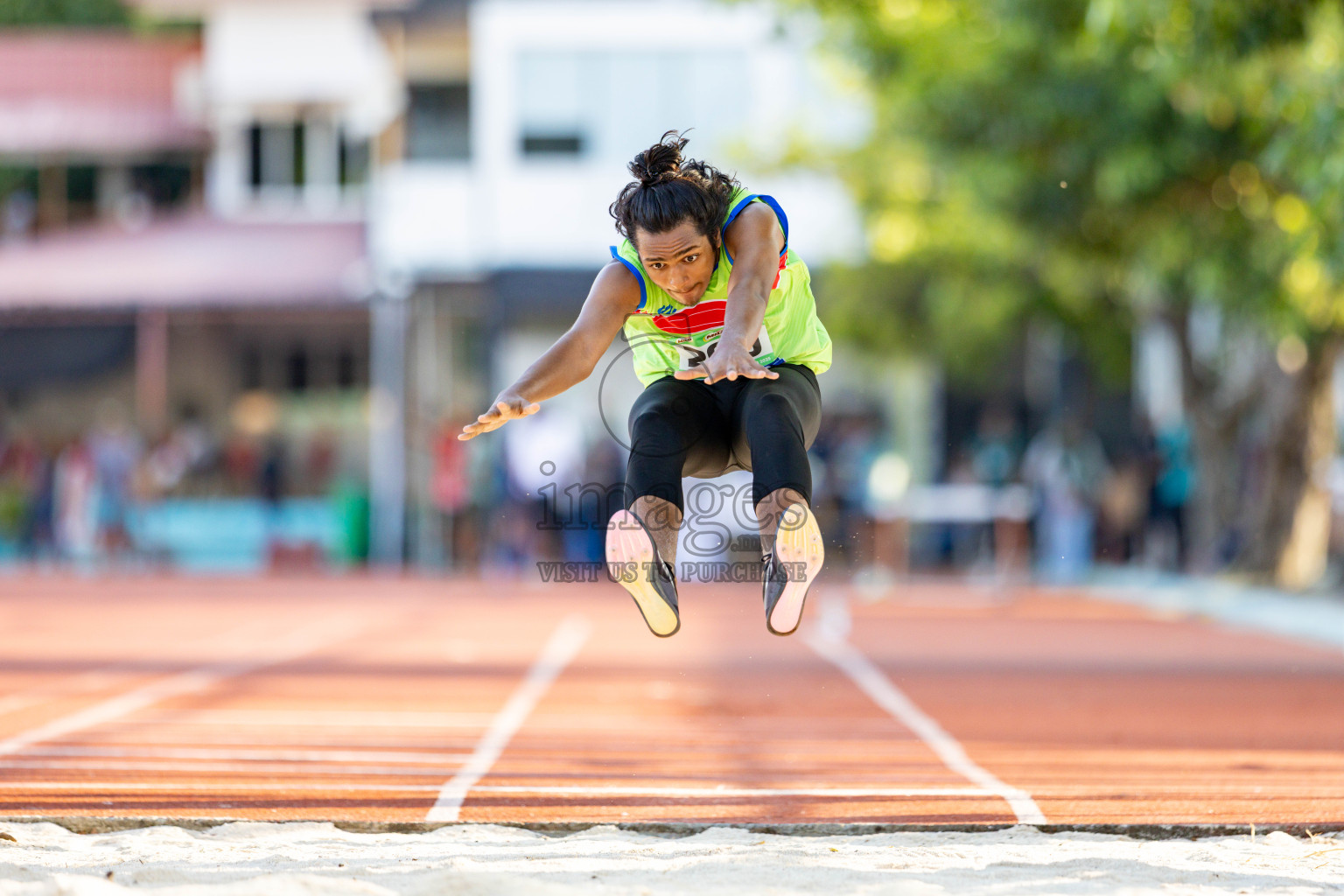 Day 2 of 12th Milo Association Championships was held in Ekuveni Track at Male', Maldives on Friday, 25th April 2025. 
Photos: Hassan Simah / images.mv