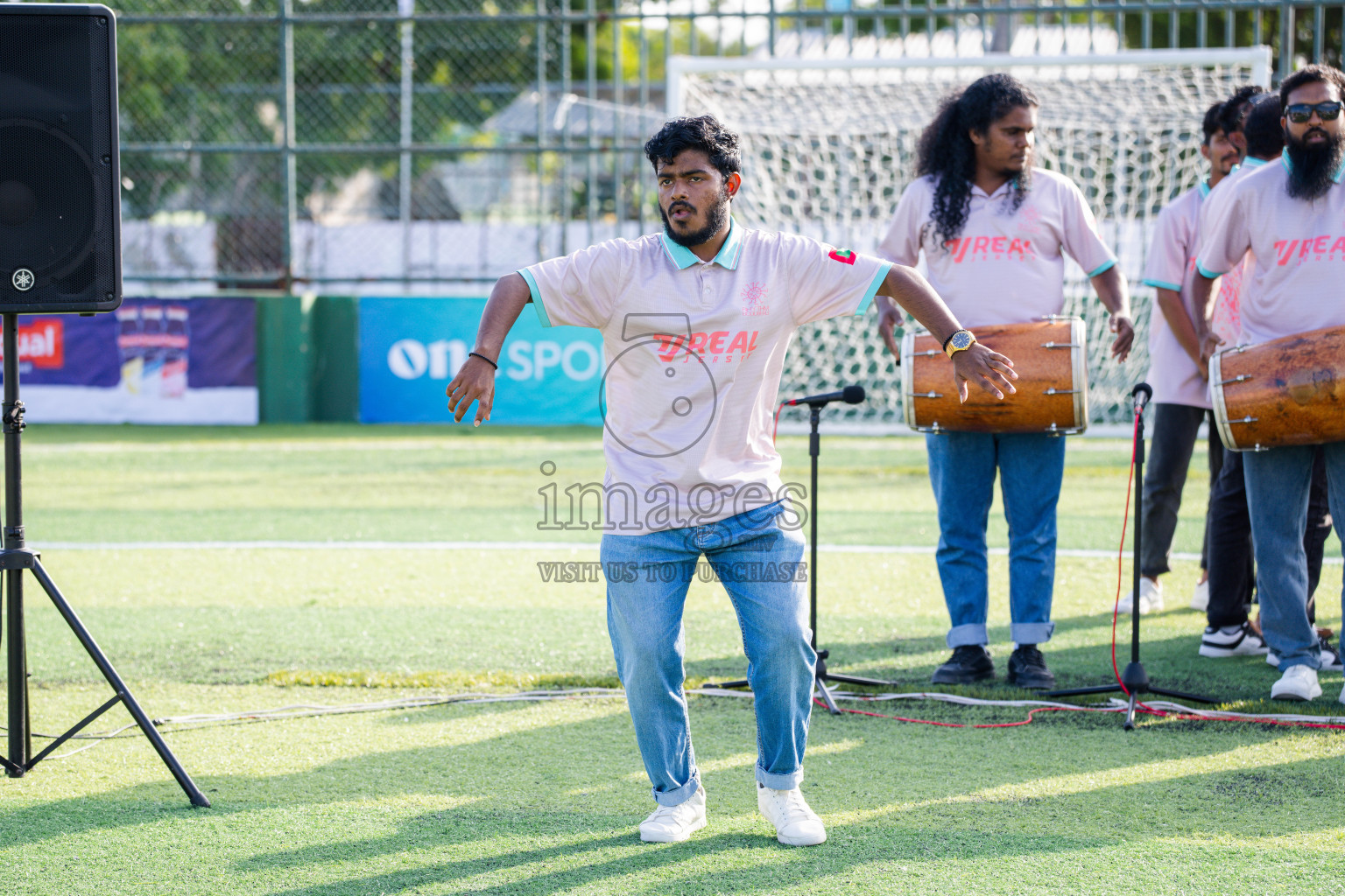 Opening Ceremony in Day 1 - Fonadhoo Youth Futsal Challenge 2025 was held in Fonadhoo Futsal Stadium, L. Fonadhoo, Maldives on Sunday, 26th October 2025 Photos: Arif Rasheed / images.mv