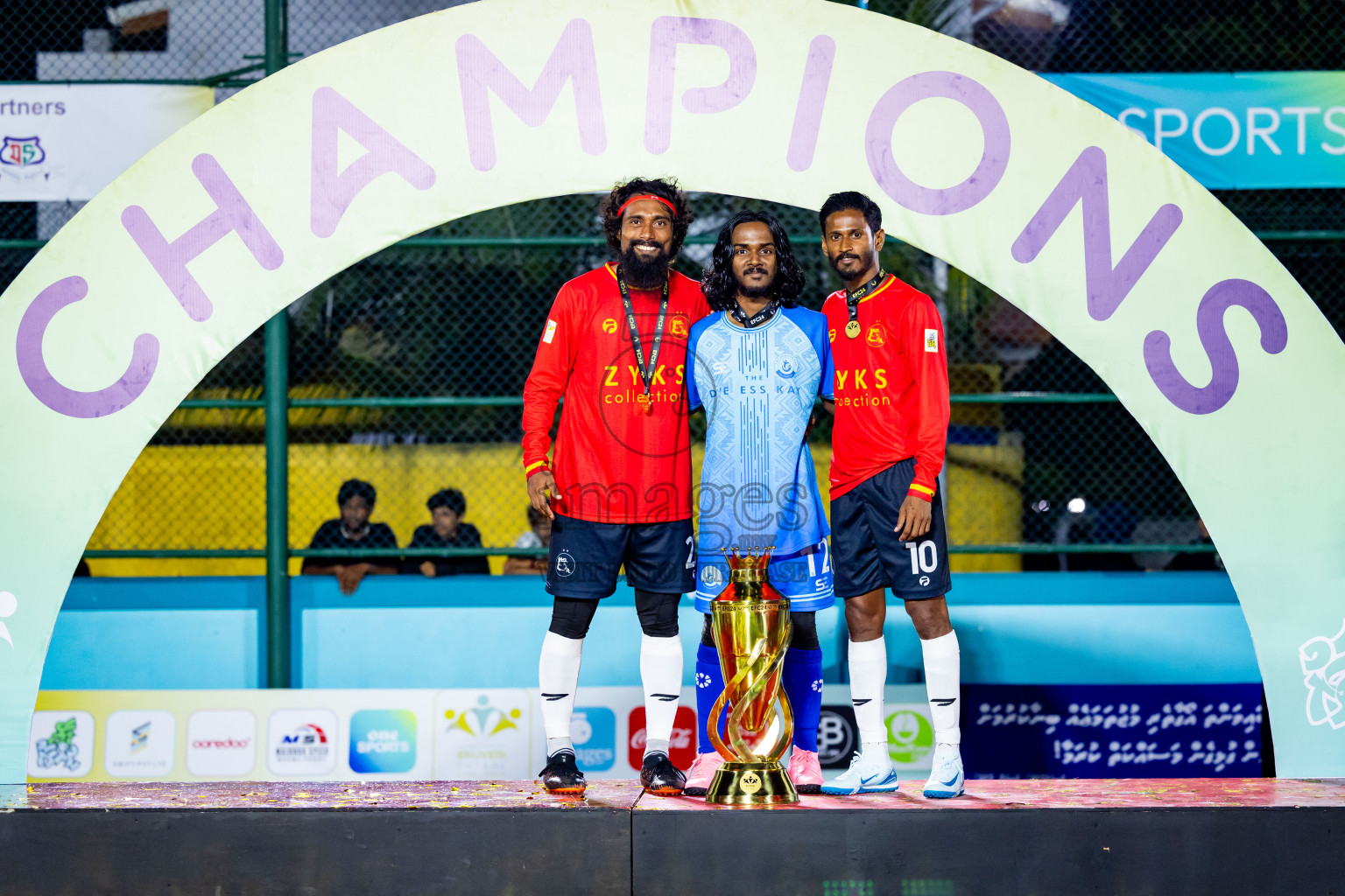 Dee Ess Kay vs Kovigoani in Final of Laamehi Dhiggaru Ekuveri Futsal Challenge 2024 was held on Wednesday, 31st July 2024, at Dhiggaru Futsal Ground, Dhiggaru, Maldives Photos: Nausham Waheed / images.mv