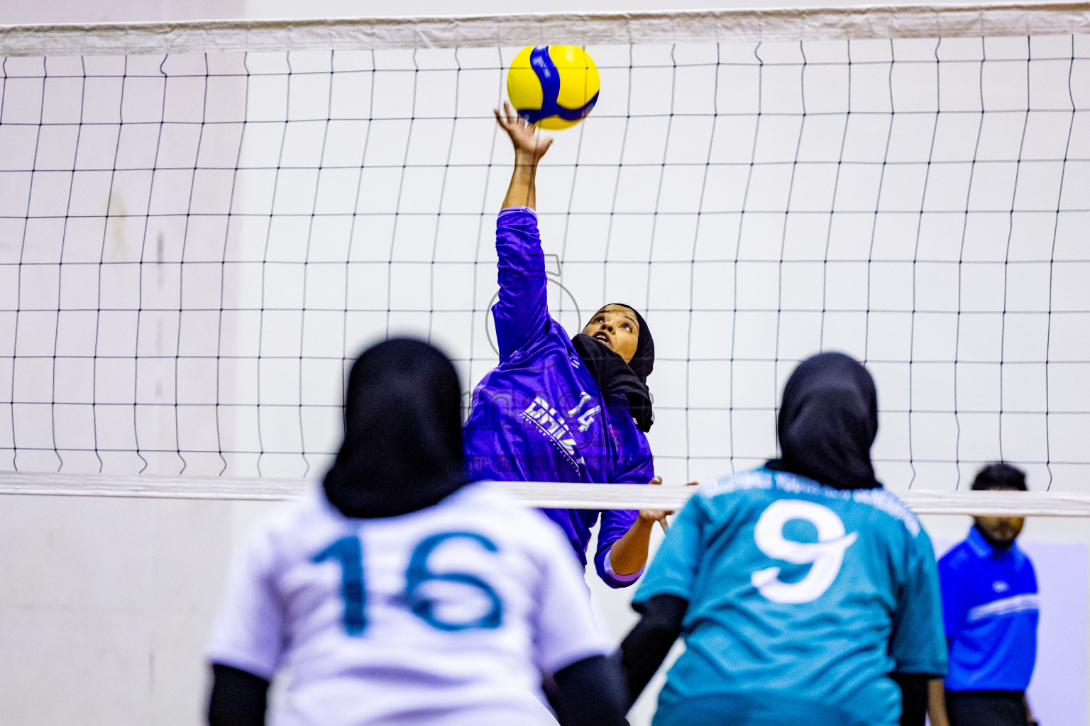 Final of Women's Division of Milo VAM Cup 2024 held in Male', Maldives on Saturday, 13th July 2024 at Social Center Indoor Hall Photos By: Nausham Waheed / images.mv