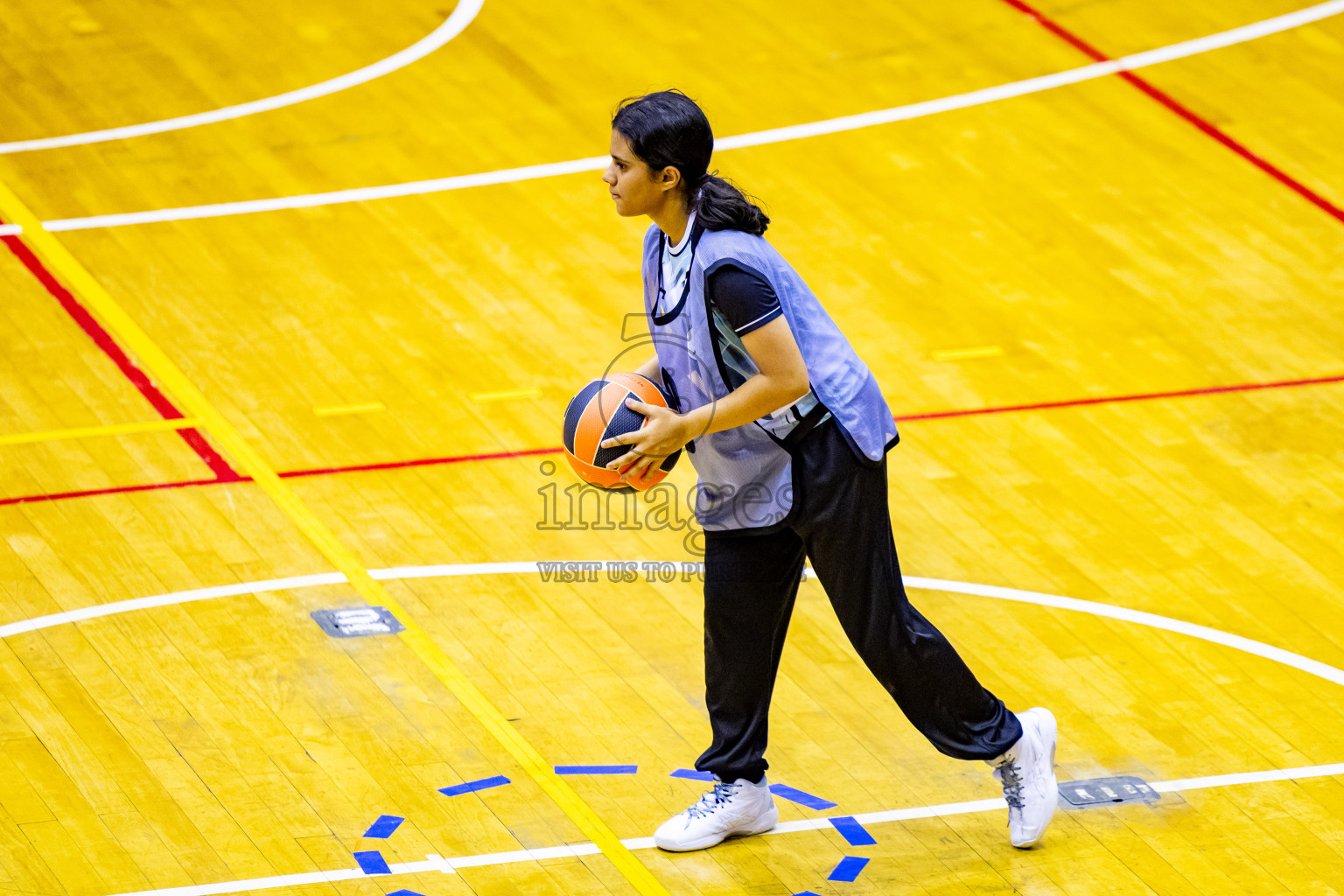 Day 5 of 25th Inter-School Netball Tournament was held in Social Center at Male', Maldives on Tuesday, 13th August 2024. Photos: Nausham Waheed / images.mv