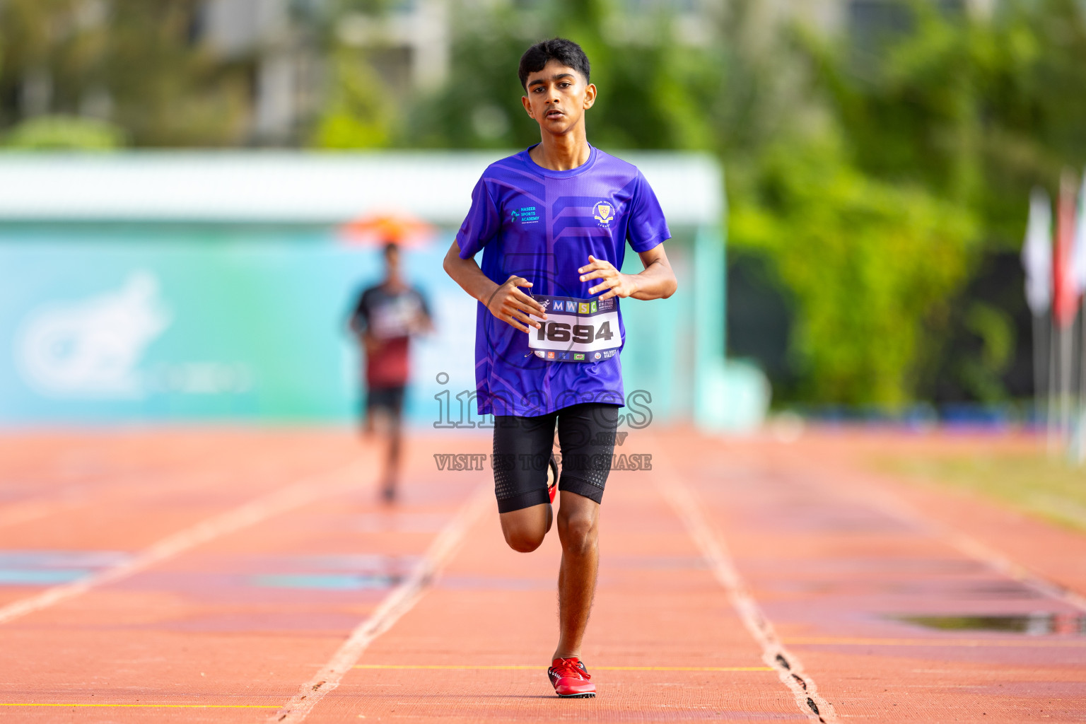 Day 2 of MWSC Interschool Athletics Championships 2024 held in Hulhumale Running Track, Hulhumale, Maldives on Sunday, 10th November 2024.
Photos by: Ismail Thoriq / Images.mv