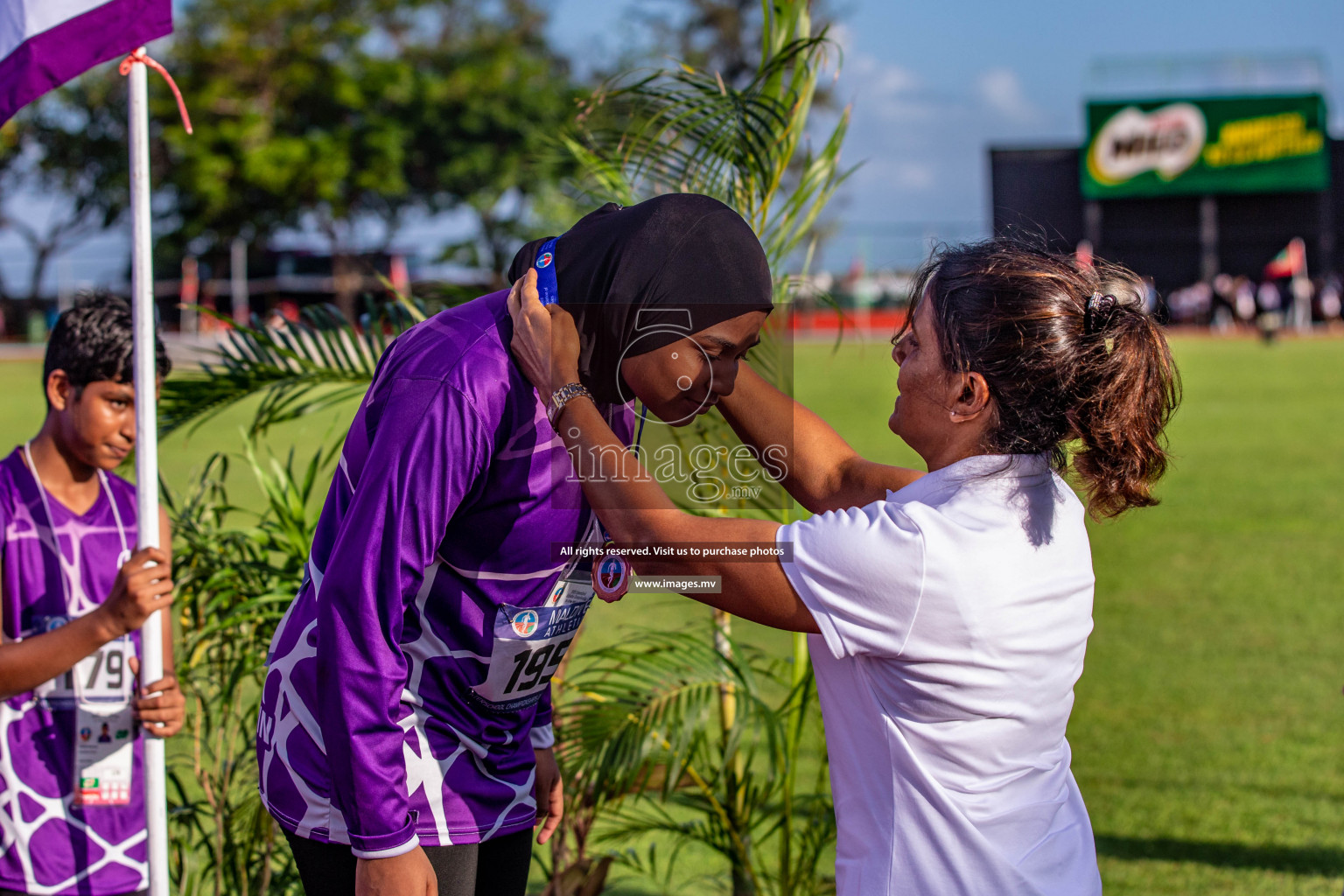 Day 5 of Inter-School Athletics Championship held in Male', Maldives on 27th May 2022. Photos by: Nausham Waheed / images.mv