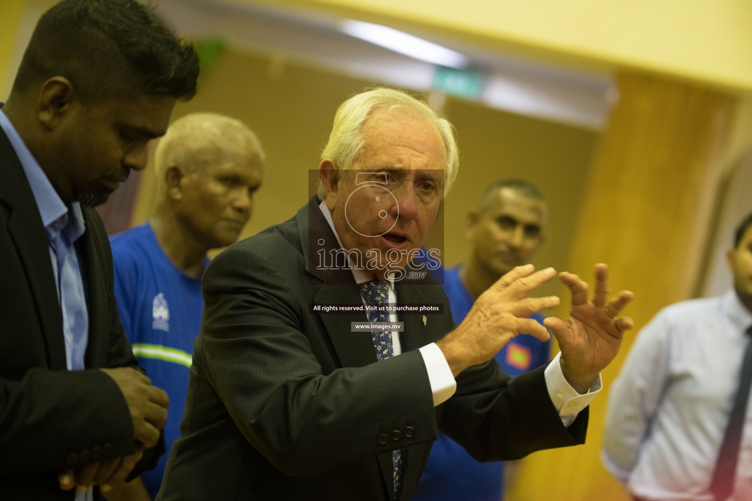 Ceremony to welcome FIVB President