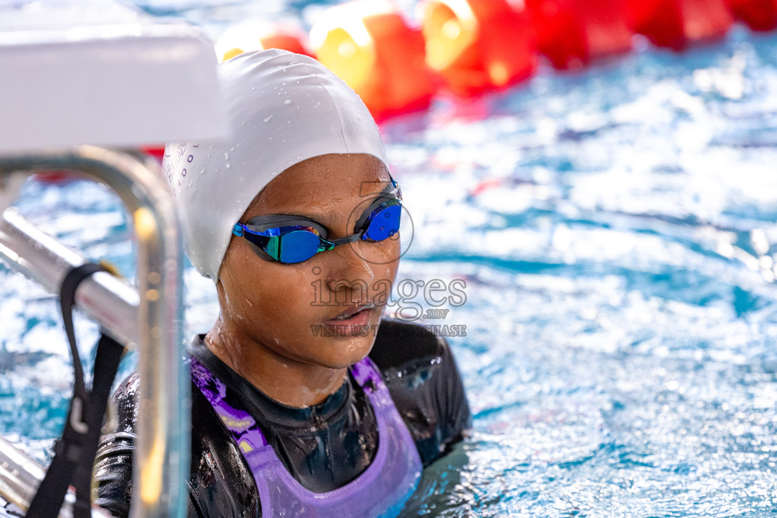 Day 4 of 20th Inter-school Swimming Competition 2024 held in Hulhumale', Maldives on Tuesday, 15th October 2024. Photos: Ismail Thoriq / images.mv