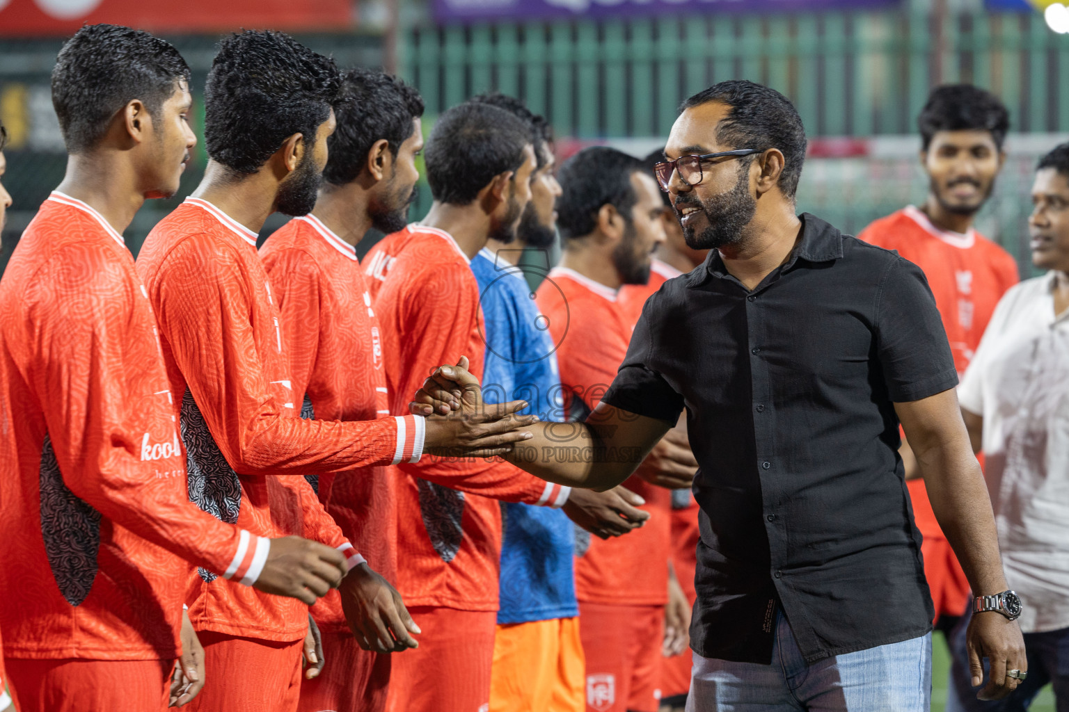 HA Filladhoo vs HA Baarah in Day 13 of Golden Futsal Challenge 2025 was held on Friday, 17th January 2025, in Hulhumale', Maldives 
Photos: Hassan Simah / images.mv