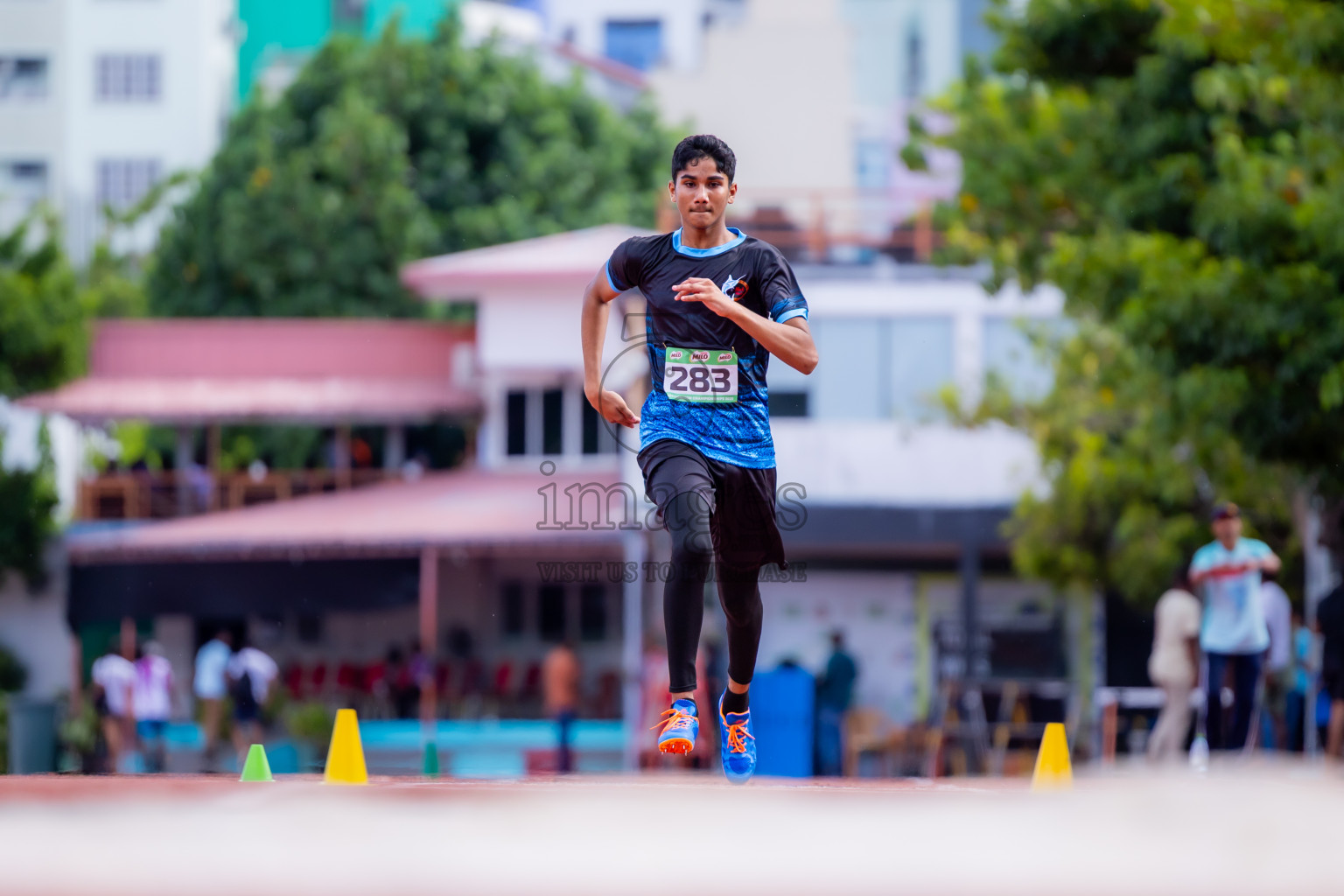 Day 2 of 12th Milo Association Championships was held in Ekuveni Track at Male', Maldives on Friday, 25th April 2025. Photos: Nausham Waheed / images.mv