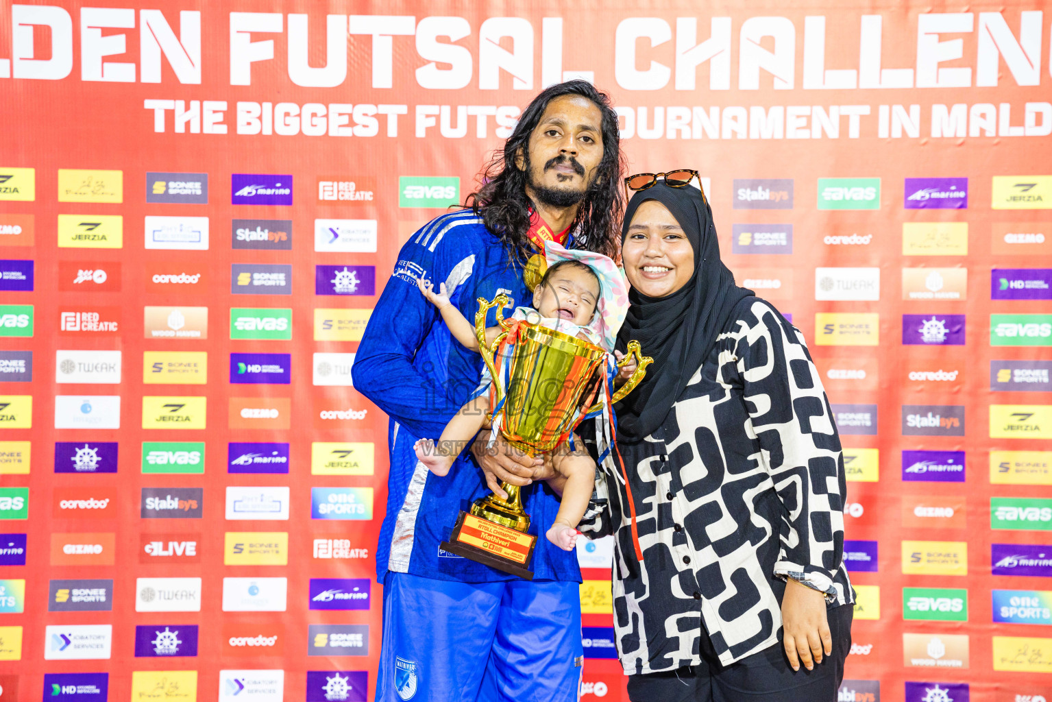 AA. Mathiveri VS AA. Thoddoo in Atoll Round Final on Day 20 of Golden Futsal Challenge 2025 was held on Thursday, 23rd January 2025, in Hulhumale', Maldives. Photos: Abdulla Abeed / images.mv