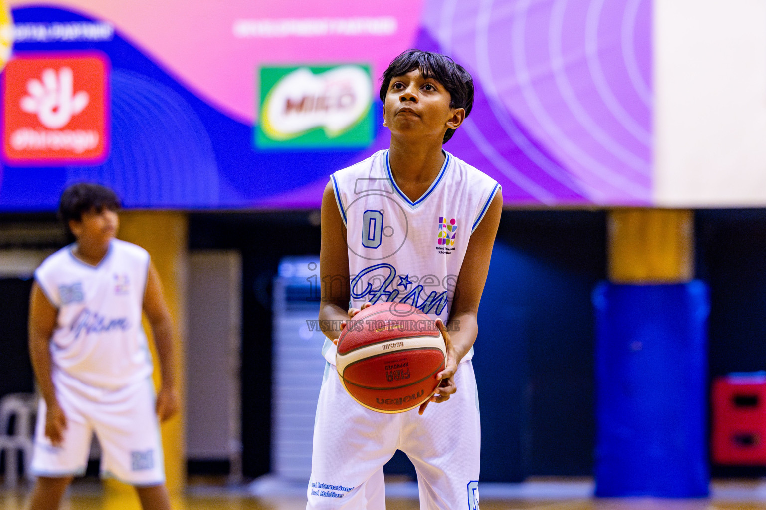 Iskandhar School vs Finland International School in Under 13 Boys Final of Junior Basketball Championship 2024 was held in Social Center, Male', Maldives on Sunday, 15th December 2024. Photos: Nausham Waheed / images.mv