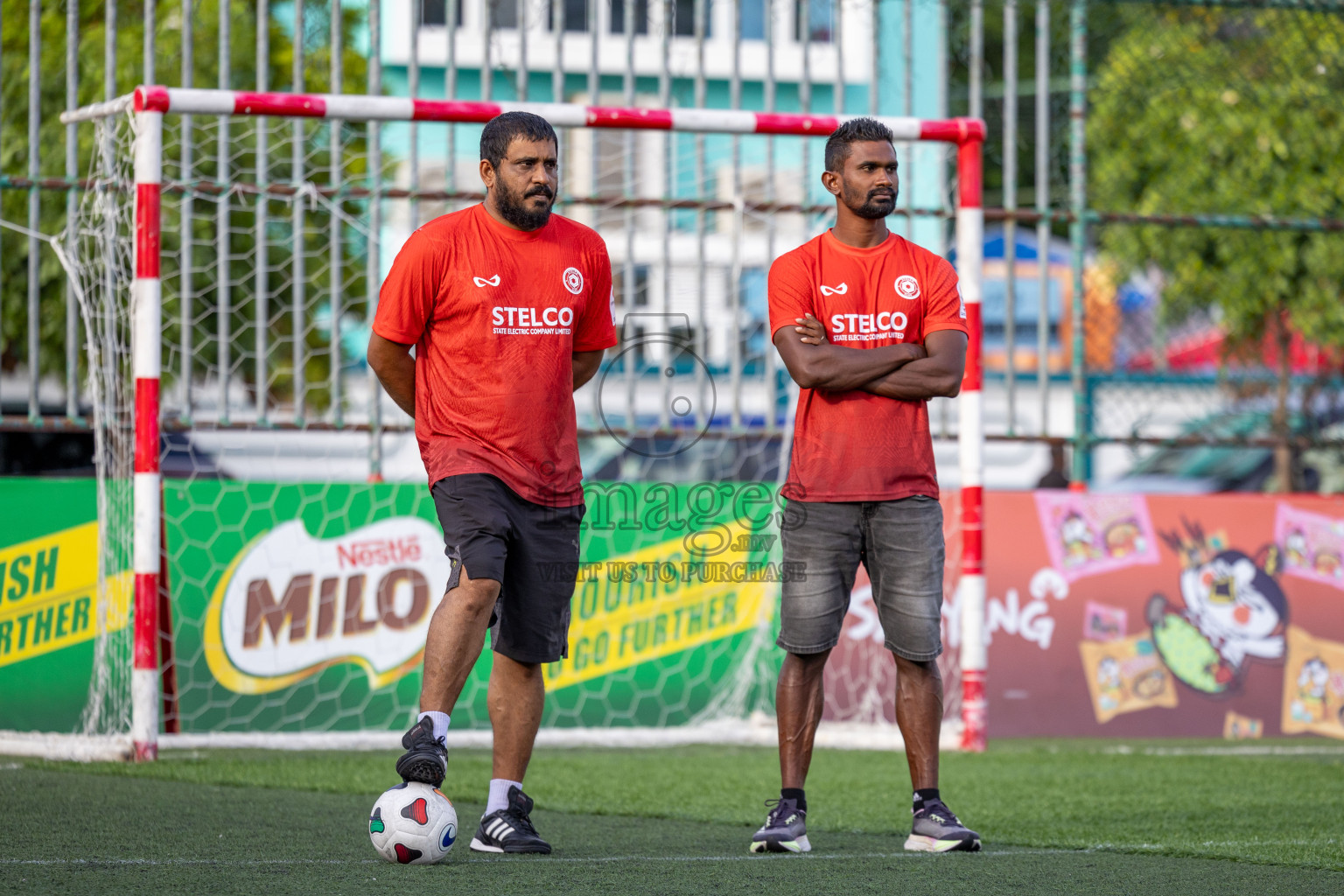 Stelco RC vs Club Immigration in Club Maldives Cup 2024 held in Rehendi Futsal Ground, Hulhumale', Maldives on Saturday, 28th September 2024.
Photos: Ismail Thoriq / images.mv