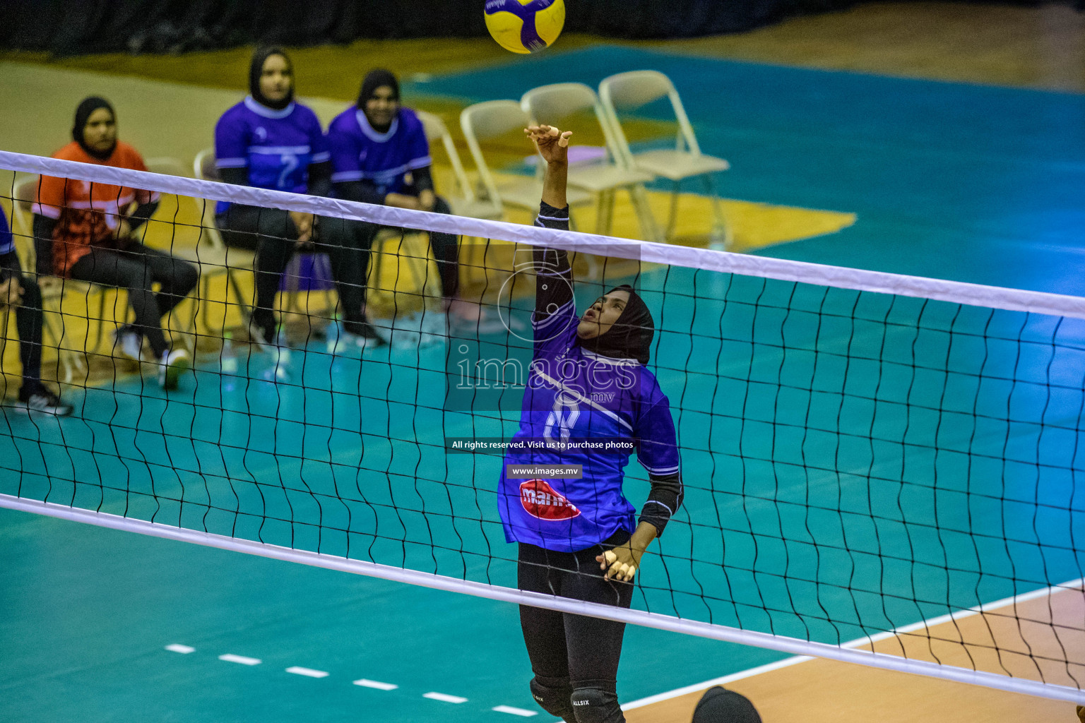 Volleyball Association Cup 2022-Women's Division-Match Day 6 was held in Male', Maldives on 28th May 2022 at Social Center Indoor Hall Photos By: Nausham Waheed /images.mv