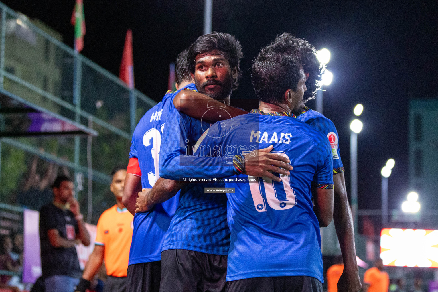 STELCO vs United BML in Quarter Final of Club Maldives Cup 2023 held in Hulhumale, Maldives, on Saturday, 12th August 2023Photos: Nausham Waheed