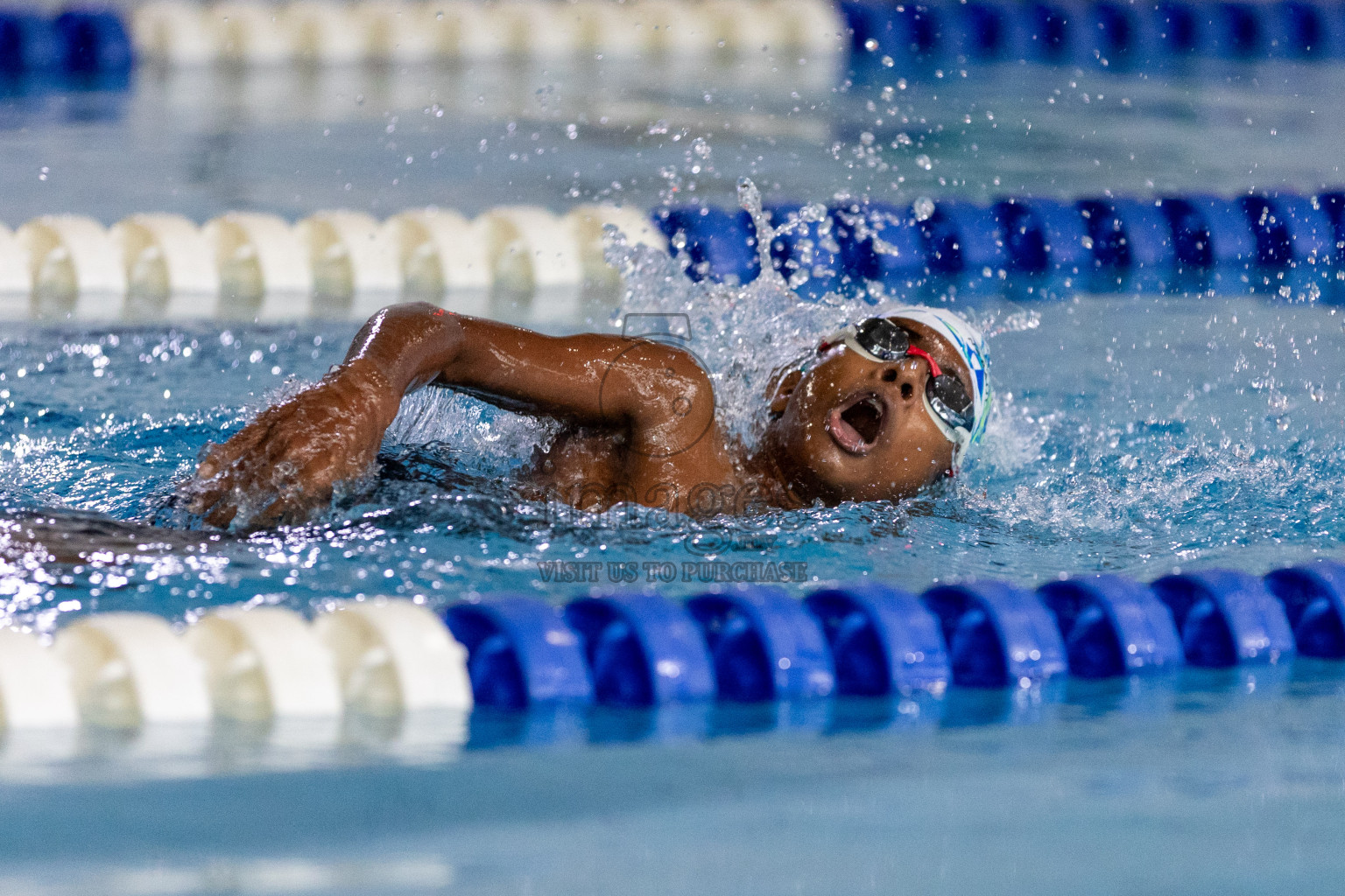 Day 7 of 4th National Kids Swimming Festival 2023 on 7th December 2023, held in Hulhumale', Maldives Photos: Mohamed Mahfooz Moosa / Images.mv