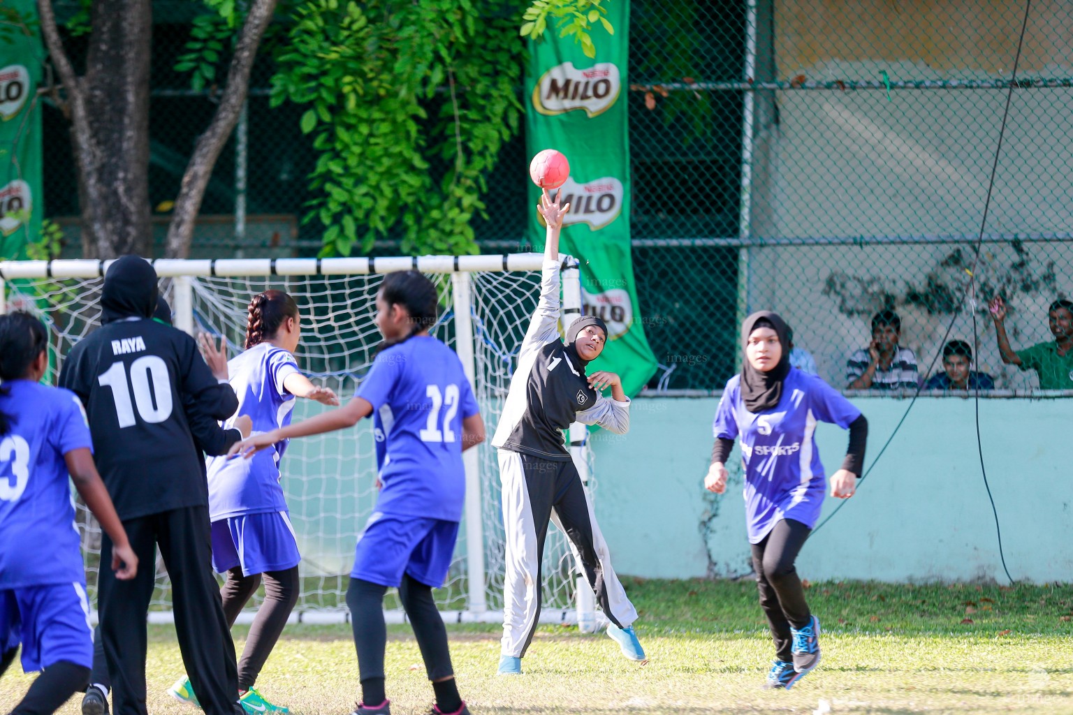 Inter school Handball Tournament in Male', Maldives, Friday, April. 15, 2016.(Images.mv Photo/ Hussain Sinan).