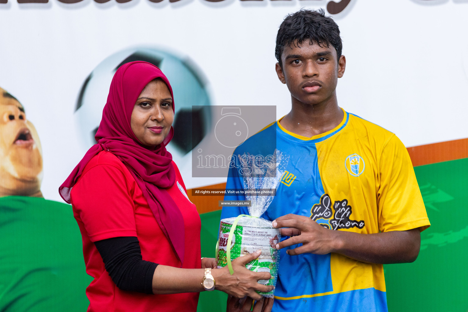 Day 2 of MILO Academy Championship 2023 (u14) was held in Henveyru Stadium Male', Maldives on 4th November 2023. Photos: Nausham Waheed / images.mv