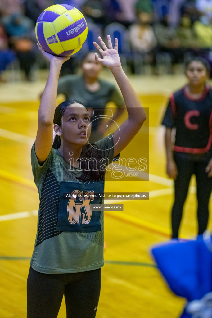 Kulhudhuffushi Youth & R.C vs Club Green Streets in the Finals of Milo National Netball Tournament 2021 (Women's) held on 5th December 2021 in Male', Maldives Photos: Ismail Thoriq / images.mv