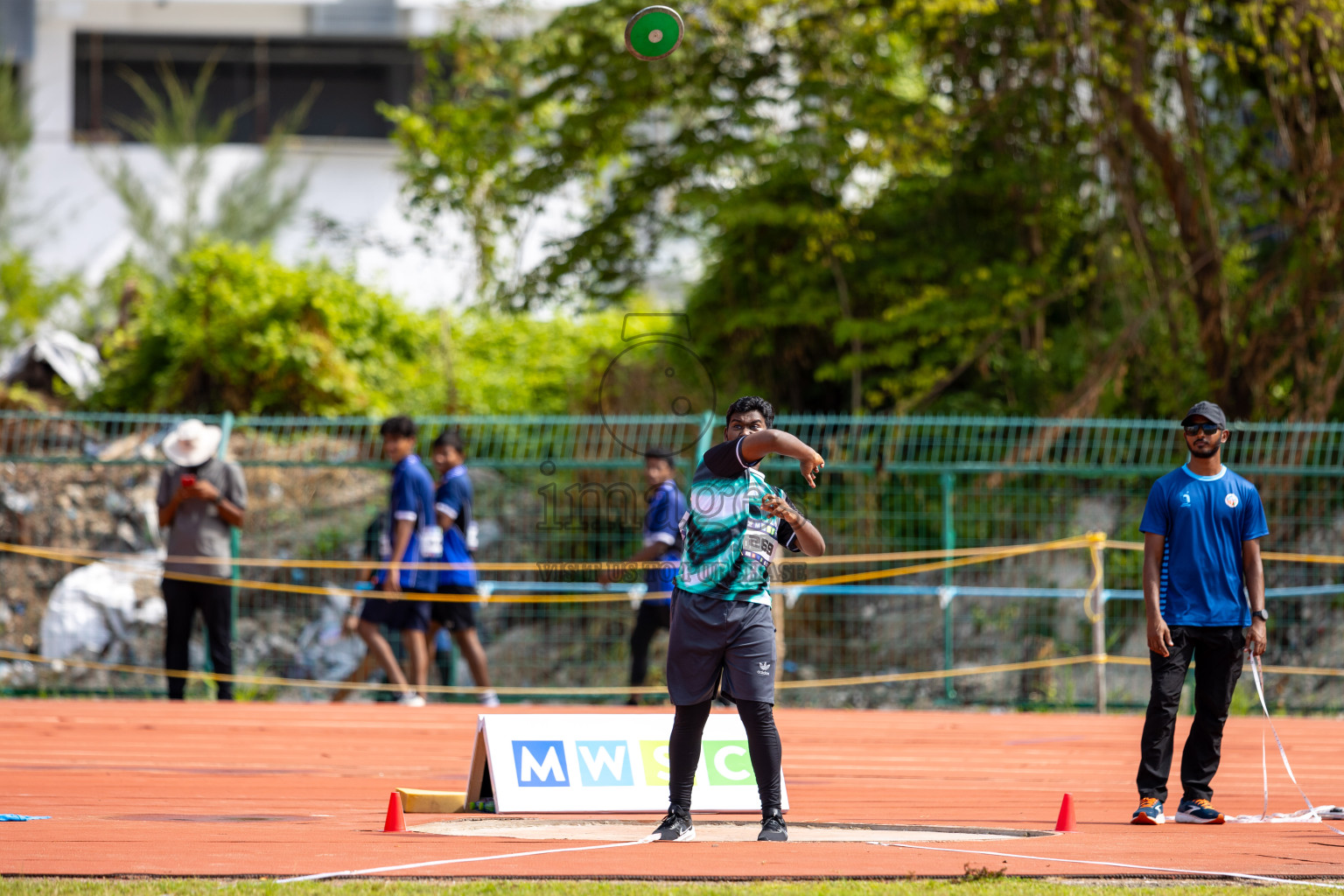 Day 2 of MWSC Interschool Athletics Championships 2024 held in Hulhumale Running Track, Hulhumale, Maldives on Sunday, 10th November 2024.
Photos by: Ismail Thoriq / Images.mv