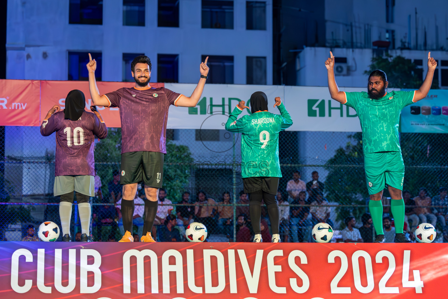 Opening Ceremony of Club Maldives Tournament's 2024 held in Rehendi Futsal Ground, Hulhumale', Maldives on Sunday, 1st September 2024. 
Photos: Ismail Thoriq / images.mv