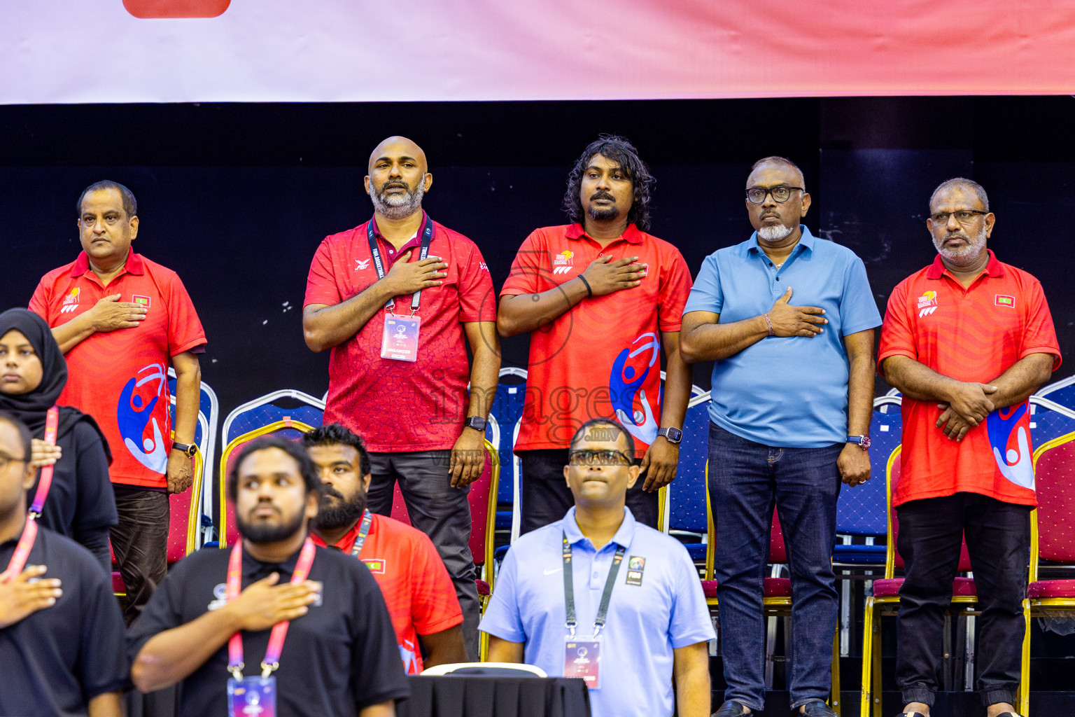 Maldives vs SriLanka in Day 2 of Under 16 Woman's Asian Cup SABA Qualifiers 2025 was held in Social Center, Male', Maldives on Friday, 13th June 2025. Photos: Nausham Waheed / images.mv