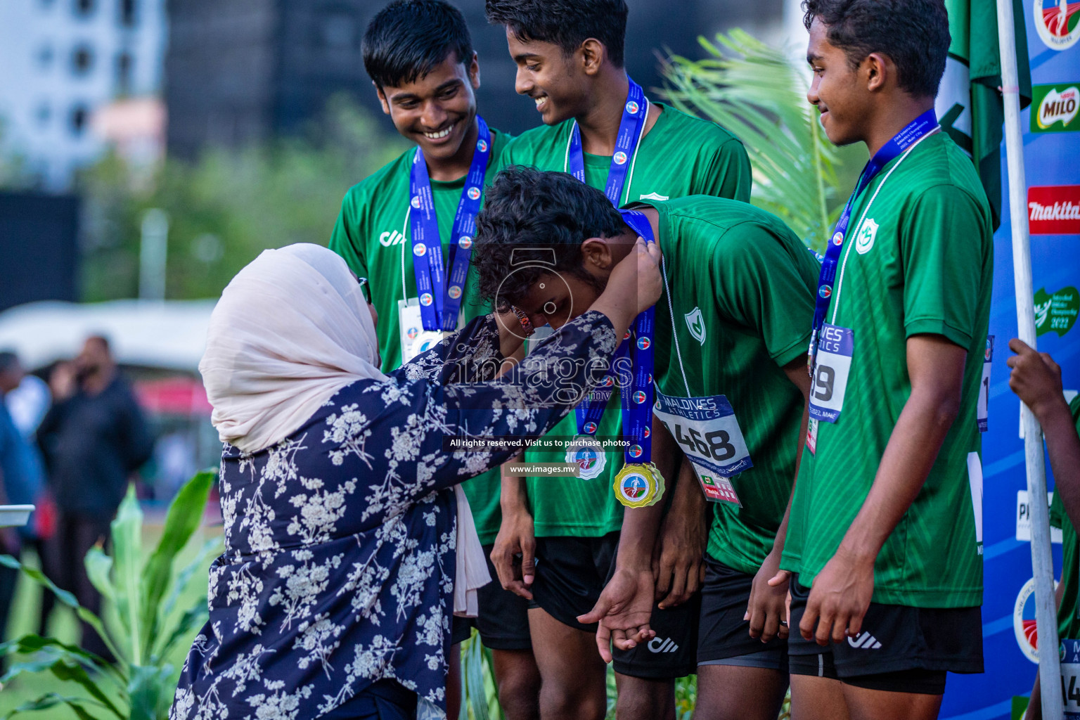 Day 5 of Inter-School Athletics Championship held in Male', Maldives on 27th May 2022. Photos by:Maanish / images.mv