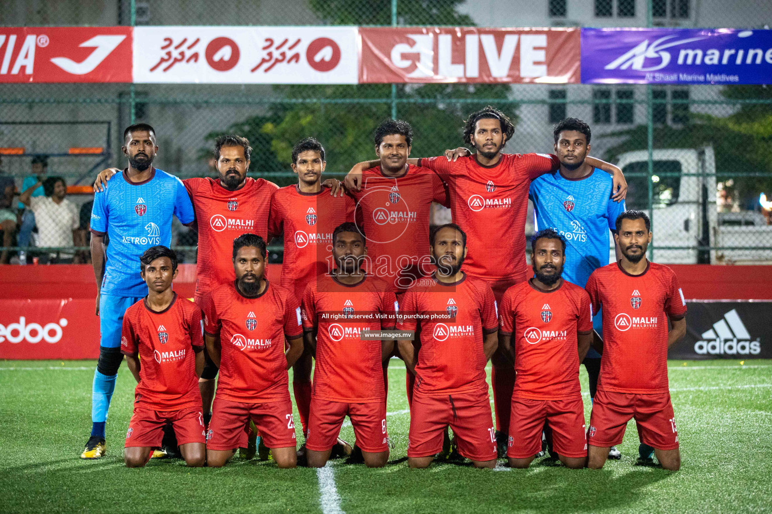 HA. Kelaa vs HA. Maarandhoo in Golden Futsal Challenge 2023 on 05 February 2023 in Hulhumale, Male, Maldives