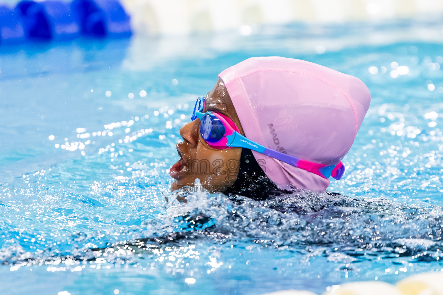 Day 1 of BML 6th National Kids Swimming Kids Festival 2025 held in Hulhumale', Maldives on Monday, 3rd November 2025. Photos: Nausham Waheed / images.mv